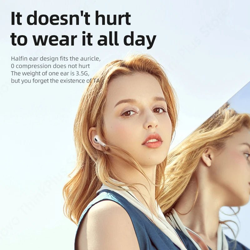 2025 Model Lenovo LP40 TWS Earphones Bluetooth, Touch Control, HD Calls, Mic, Gaming Ready - Sales Gear Tech