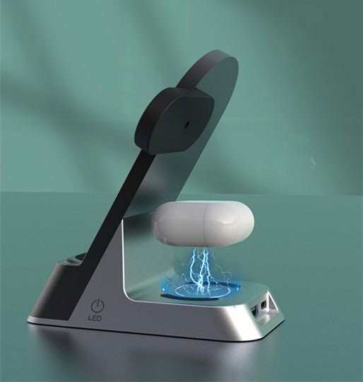 Creative Multifunctional Wireless Charging With Alarm Clock - Sales Gear Tech