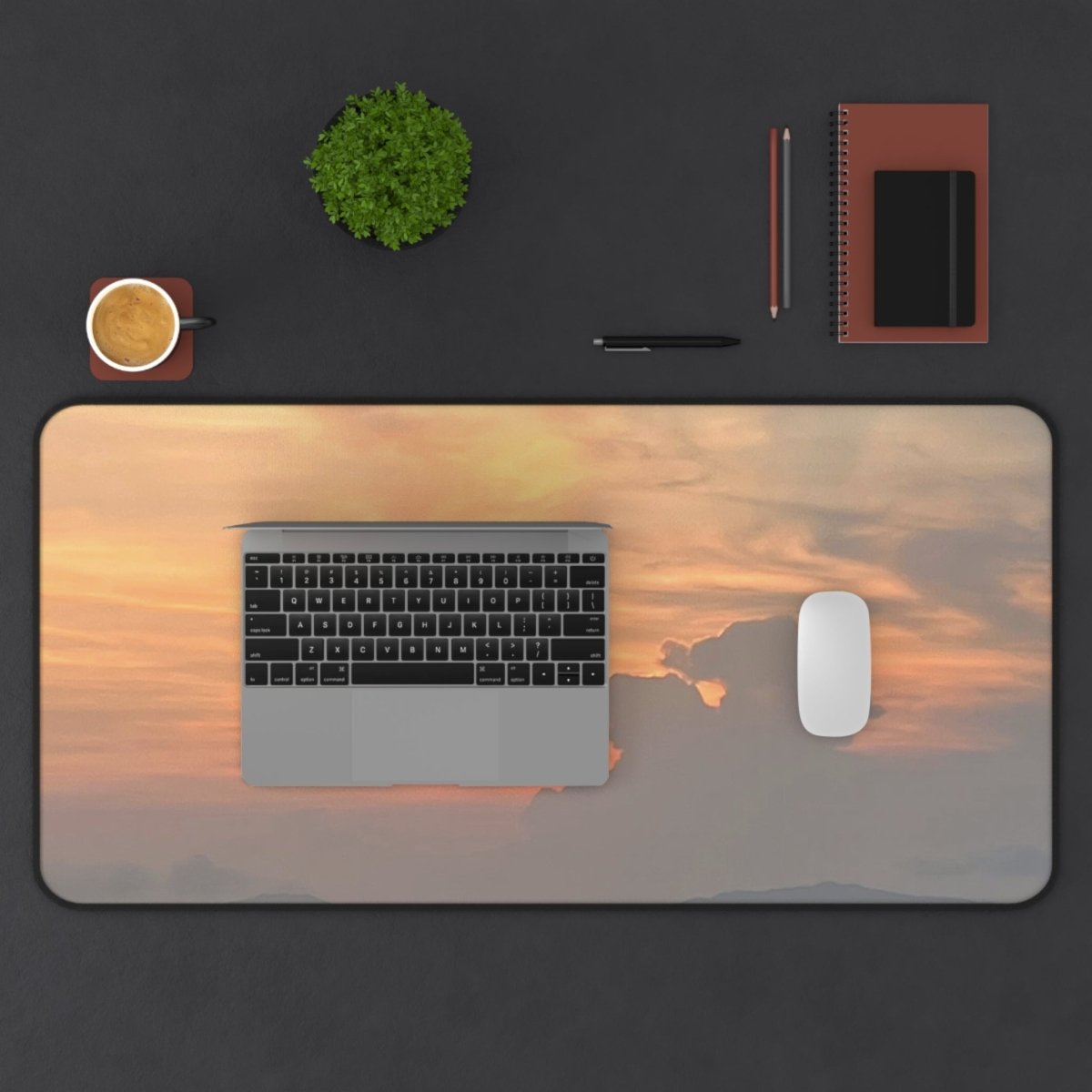 Golden Horizon Desk Mat - Sales Gear Tech