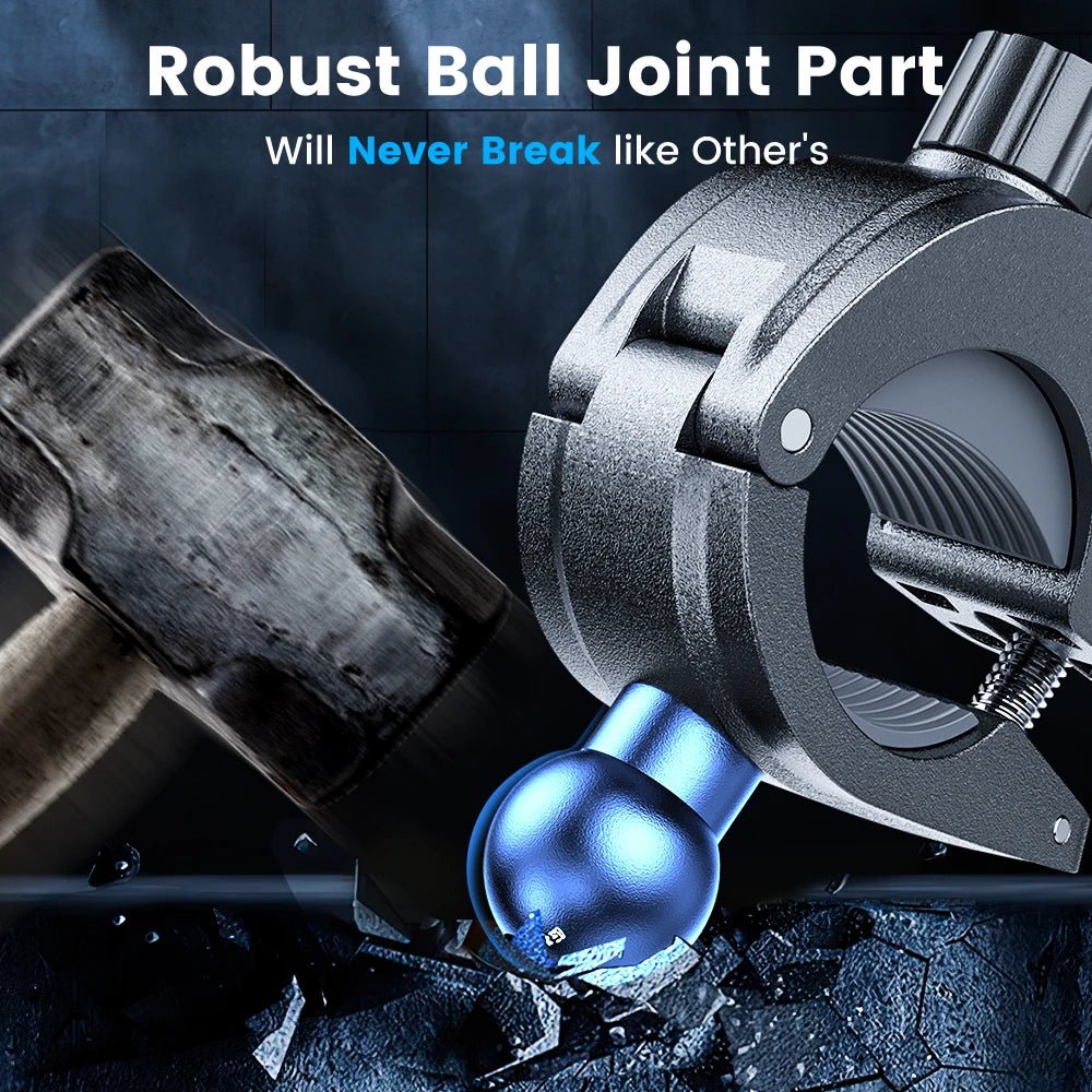 Joyroom 360° Bike Phone Holder Universal, Shockproof GPS Mount for 4.7–7