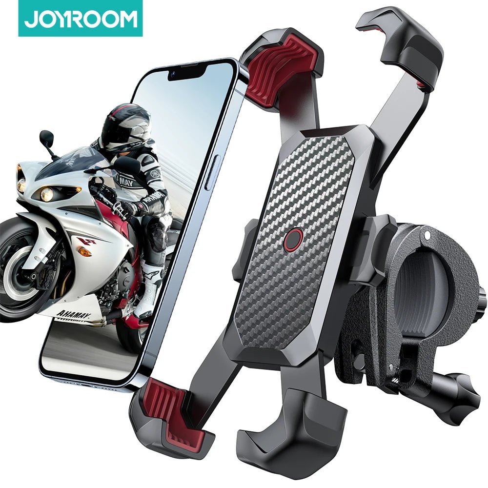Joyroom 360° Bike Phone Holder Universal, Shockproof GPS Mount for 4.7–7