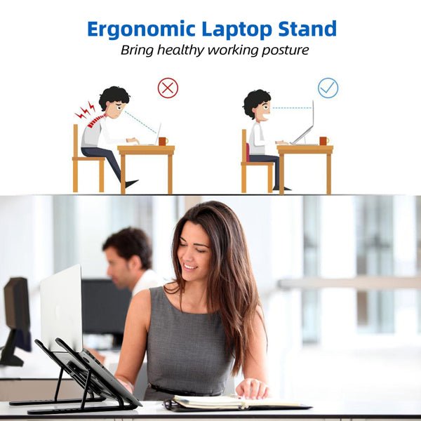 Laptop Holder Foldable Laptop Stand Portable Laptop Desk Stand - Sales Gear Tech