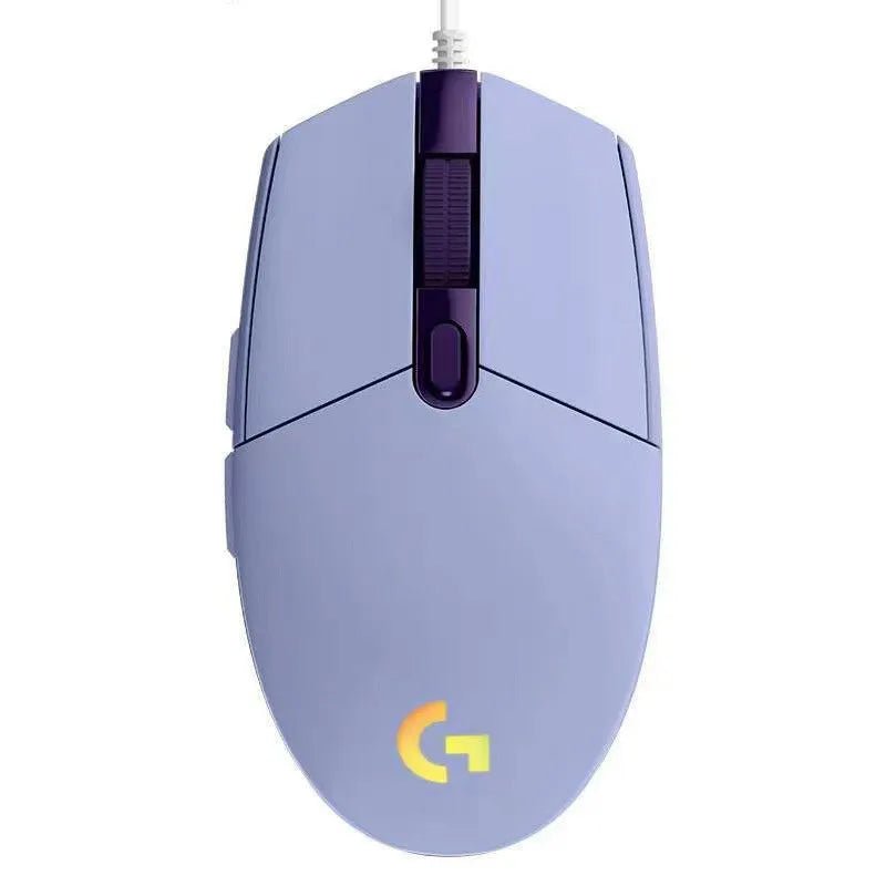 Logitech G102 Wired Gaming Mouse 8000 DPI, Rainbow RGB, for PC, Mac & Laptop - Sales Gear Tech