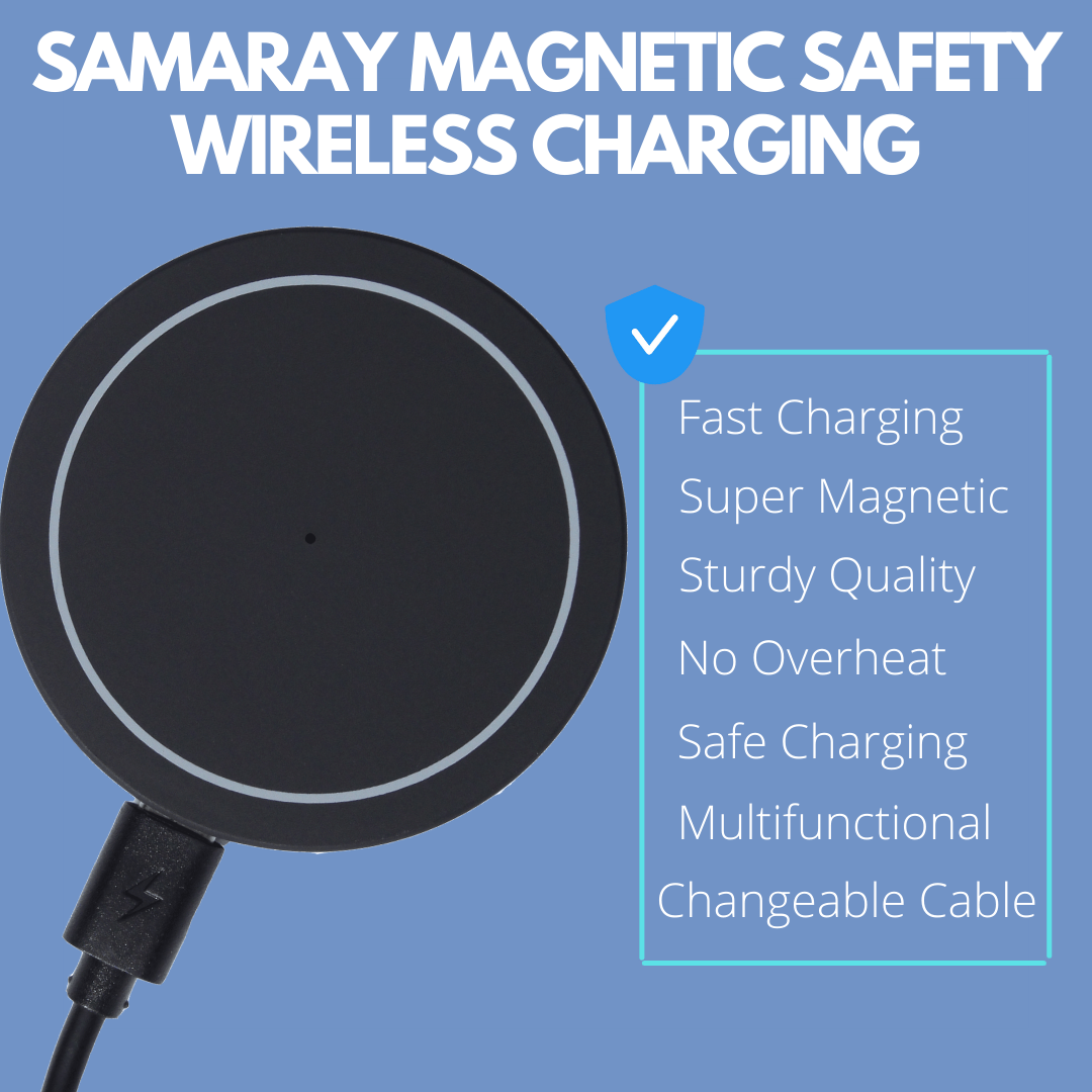 MAGNETIC WIRELESS CHARGER FOR iPHONE 13/12 SERIES - Sales Gear Tech
