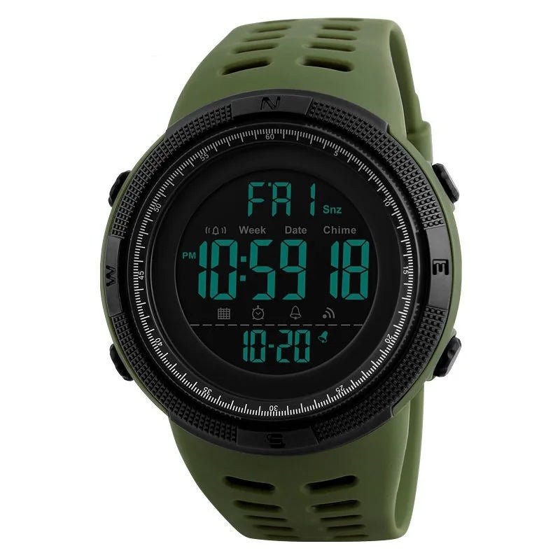 Men's Military Sports Digital LED Watch , Luminous, Multifunction - Sales Gear Tech