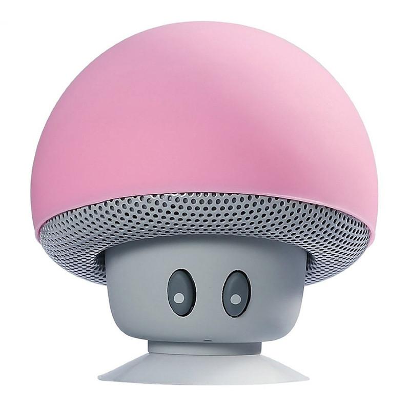 Portable Wireless Mushroom Bluetooth Speakers with Built - in Mic and - Sales Gear Tech
