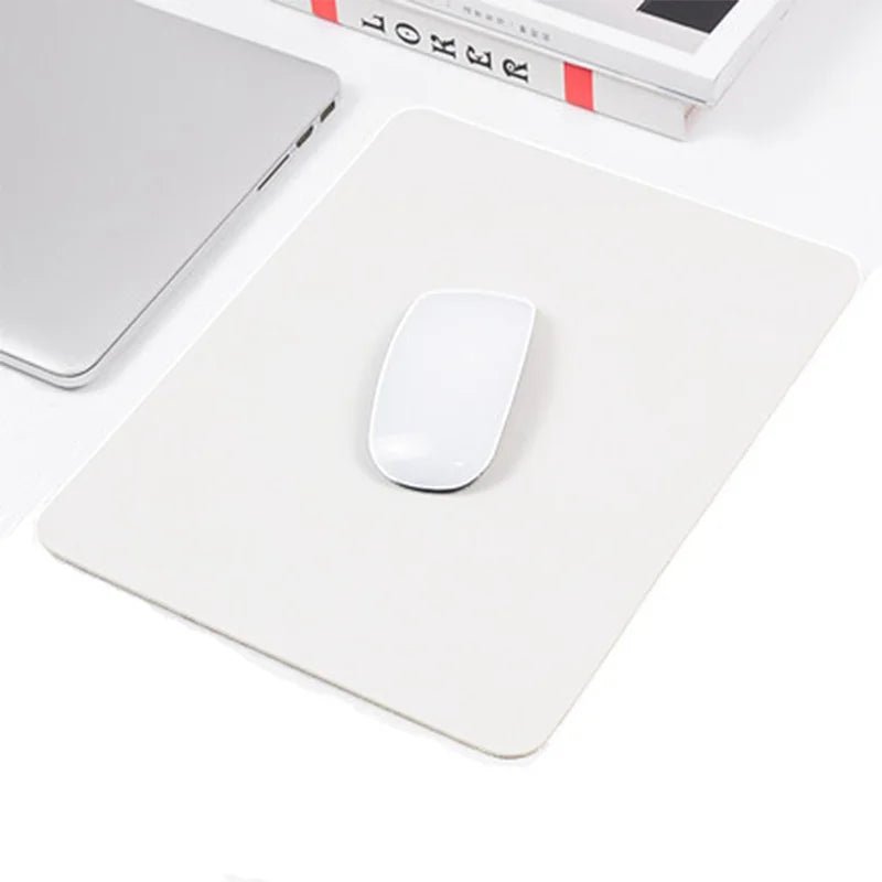 Small PU Leather Mouse Pad Non - Slip, Waterproof, Easy - Clean for PC & Laptop - Sales Gear Tech