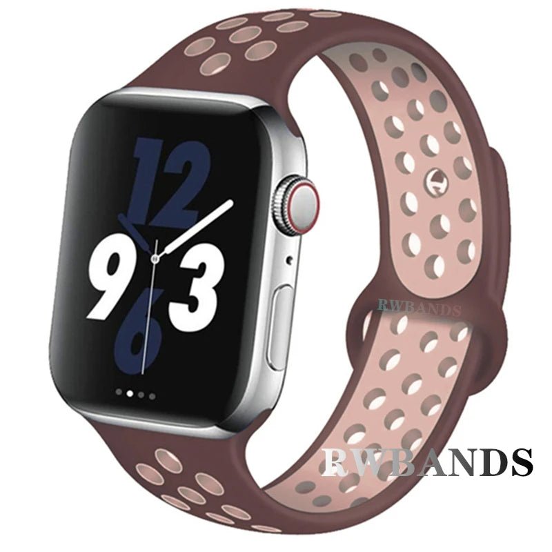 Sport Strap for Apple Watch Series 3–10 & Ultra (38–49MM, Breathable Band) - Sales Gear Tech