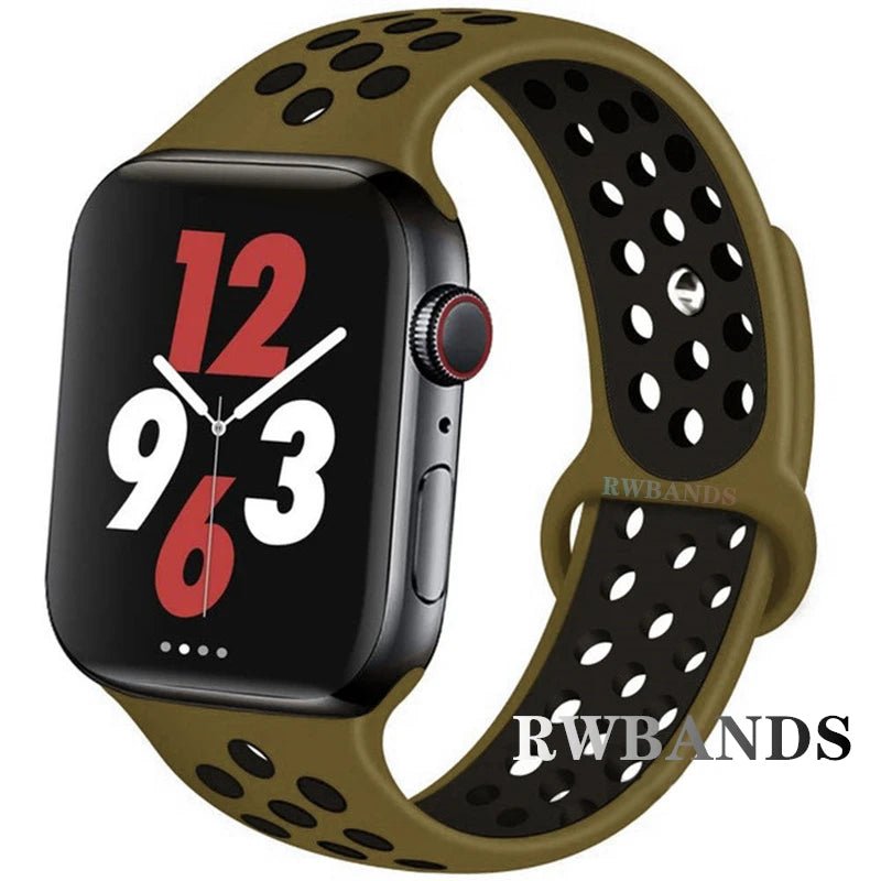 Sport Strap for Apple Watch Series 3–10 & Ultra (38–49MM, Breathable Band) - Sales Gear Tech