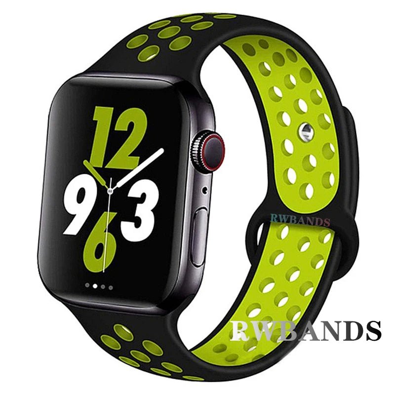 Sport Strap for Apple Watch Series 3–10 & Ultra (38–49MM, Breathable Band) - Sales Gear Tech