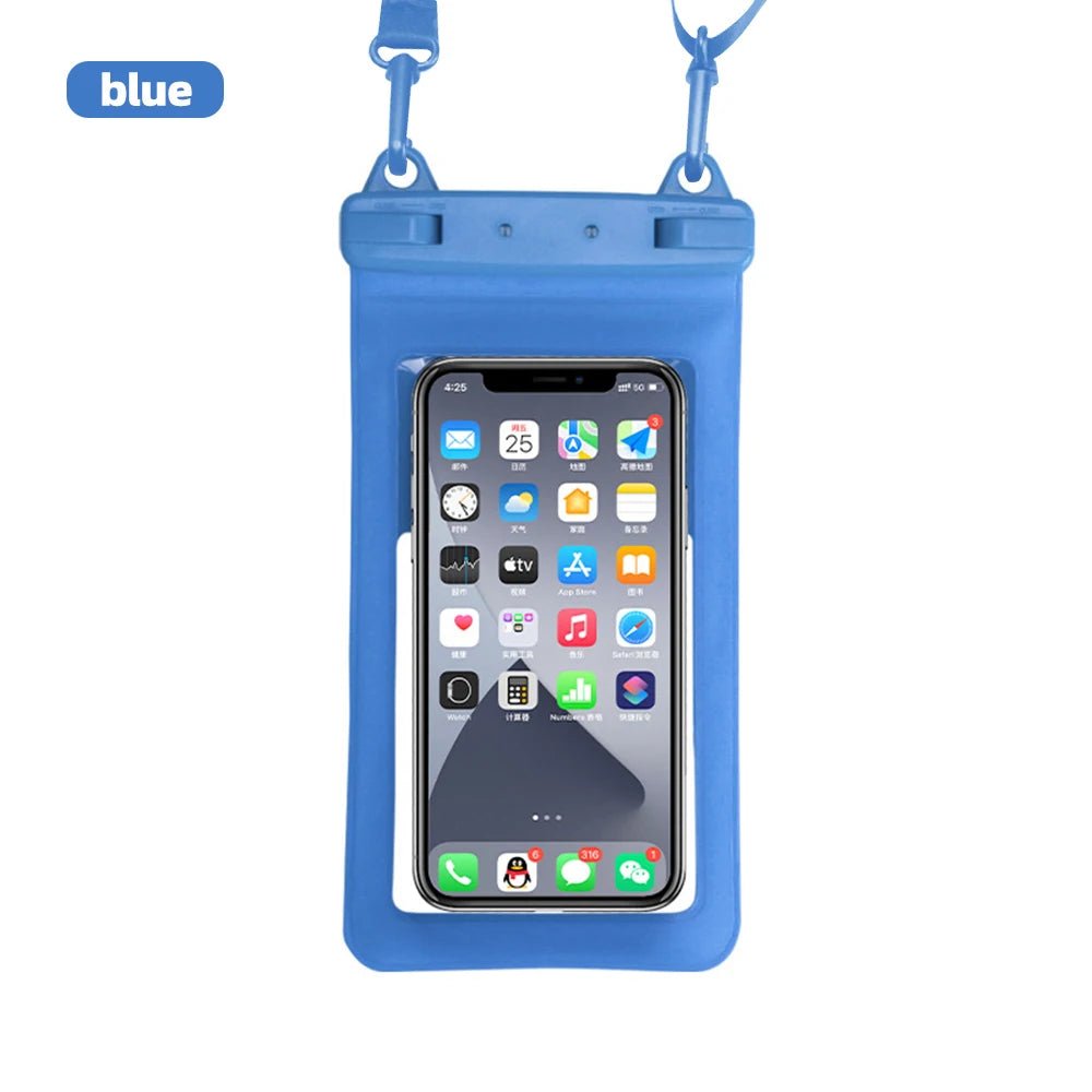 Waterproof Phone Pouch Swim Bag Case for iPhone, Huawei, Xiaomi, Redmi - Sales Gear Tech