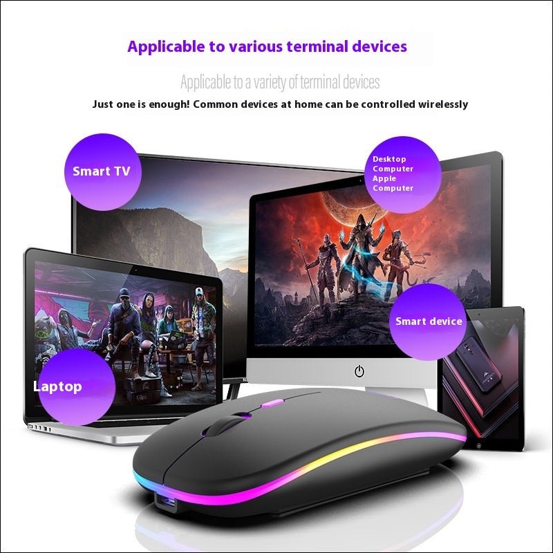 X15 Mute Wireless Mouse Charging Wireless Luminous Computer - Sales Gear Tech