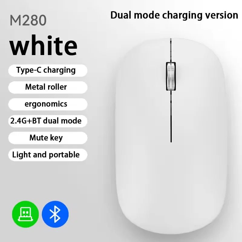 Xiaomi Wireless Mouse Silent Click, Type - C Charging, Portable & Ergonomic for Office & Laptop - Sales Gear Tech