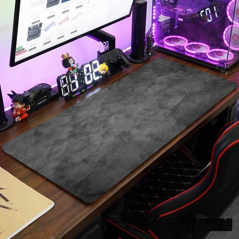 XXL Desk Mat 900×400mm Grey Gaming Mouse Pad for Keyboard & Desktop Setup - Sales Gear Tech