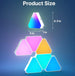 10 - Pack Modular Triangle Smart Wall Light - Sales Gear Tech