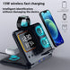 15W Wireless Chargers Stand 5 In1 LED Digital Alarm Clock Fast - Sales Gear Tech