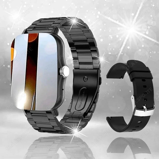 1.83'' Smartwatch for Men & Women Fitness Tracker, BT Call, Full Touch Screen - Sales Gear Tech