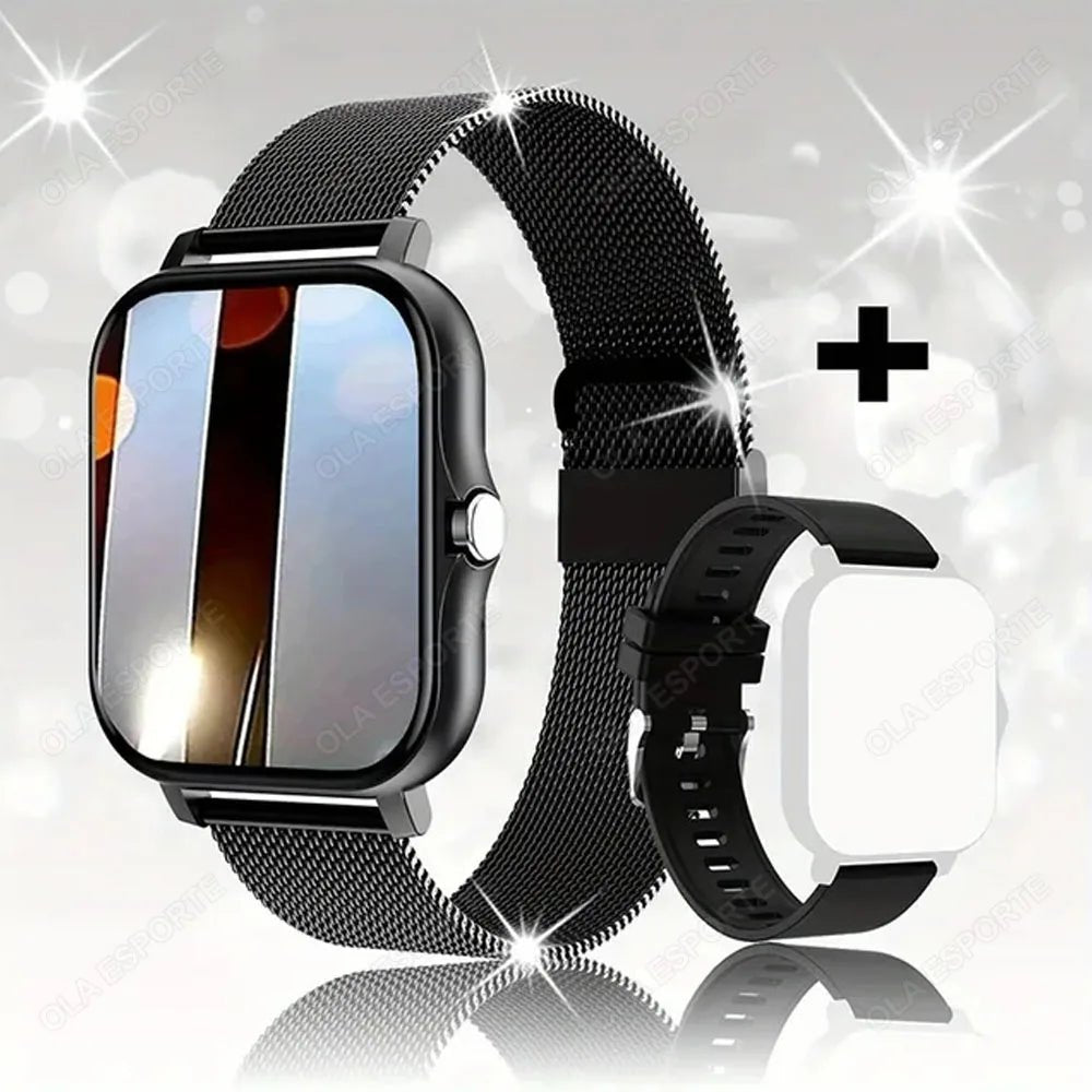 1.83'' Smartwatch for Men & Women Fitness Tracker, BT Call, Full Touch Screen - Sales Gear Tech