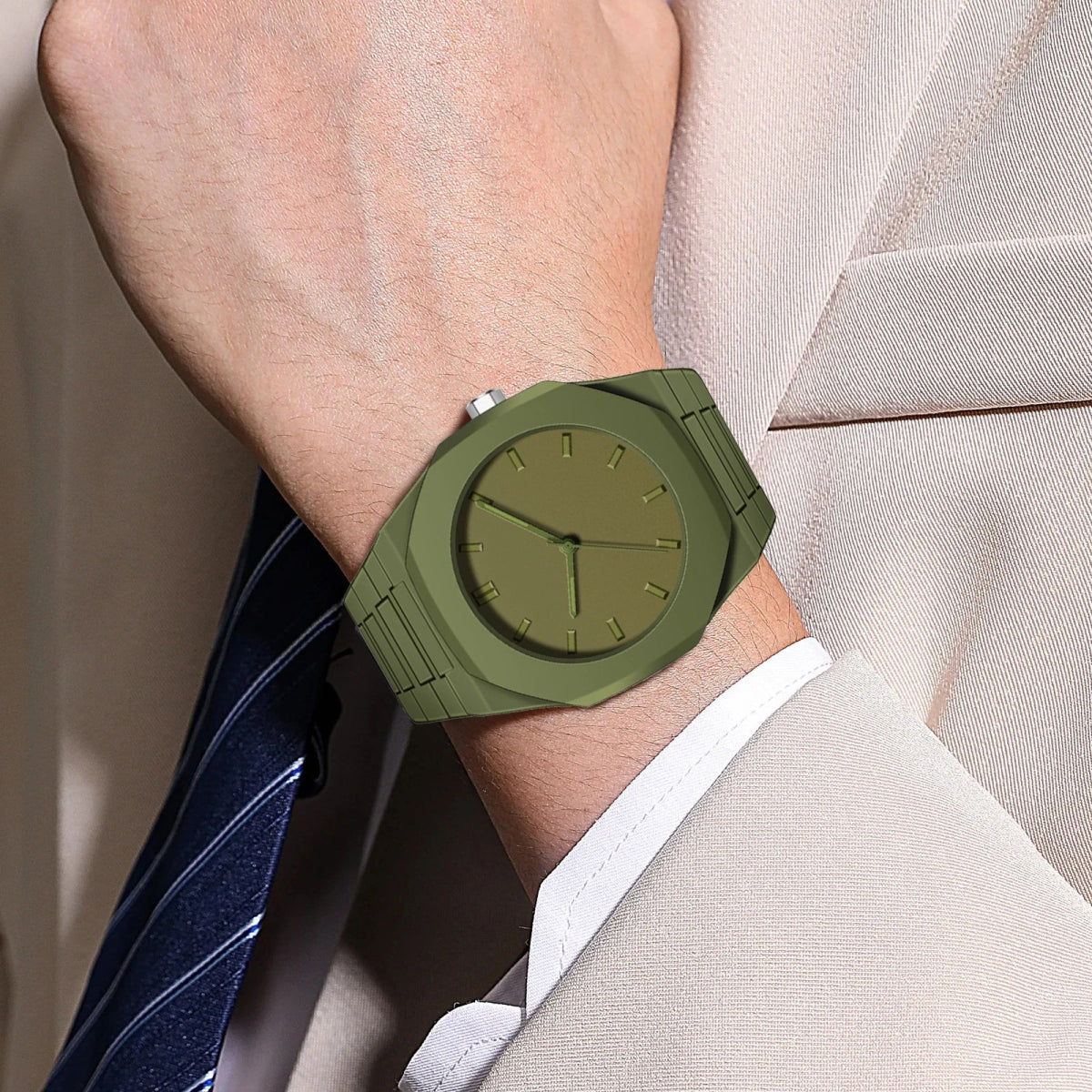 2025 Modern Sports Quartz Waterproof Watch , Creative Design, Gift for Men - Sales Gear Tech