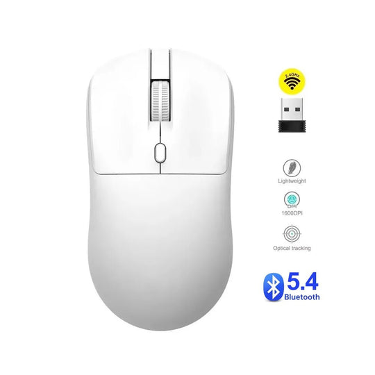 2.4G Wireless Ergonomic Mouse Rechargeable, 800–1600 DPI for PC, Laptop, MacBook Pro - Sales Gear Tech