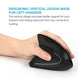 2.4G Wireless Ergonomic Vertical Mouse - Sales Gear Tech