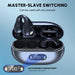 5.3 Bluetooth Open Ear Clip Wireless Earbuds with Earhooks & Digital - Sales Gear Tech