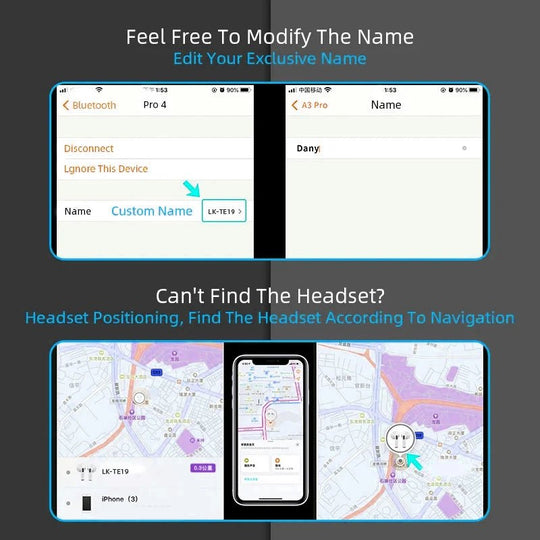 Airs Pro Wireless TWS Earbuds Bluetooth, Waterproof, Touch Control & Siri Support for iOS - Sales Gear Tech