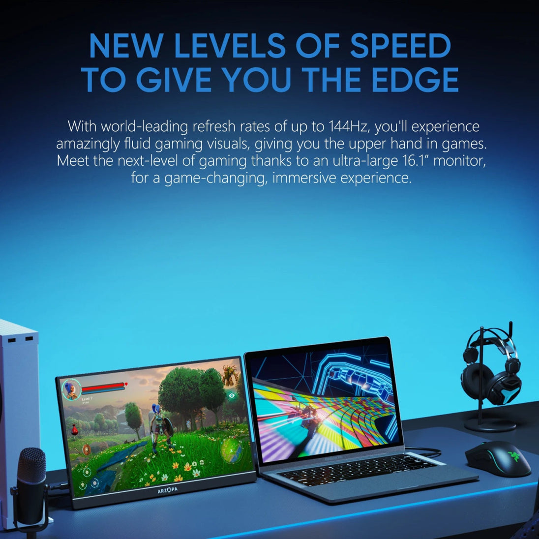 ARZOPA - 16.1 inches Portable Monitor - SalesGearTech.com