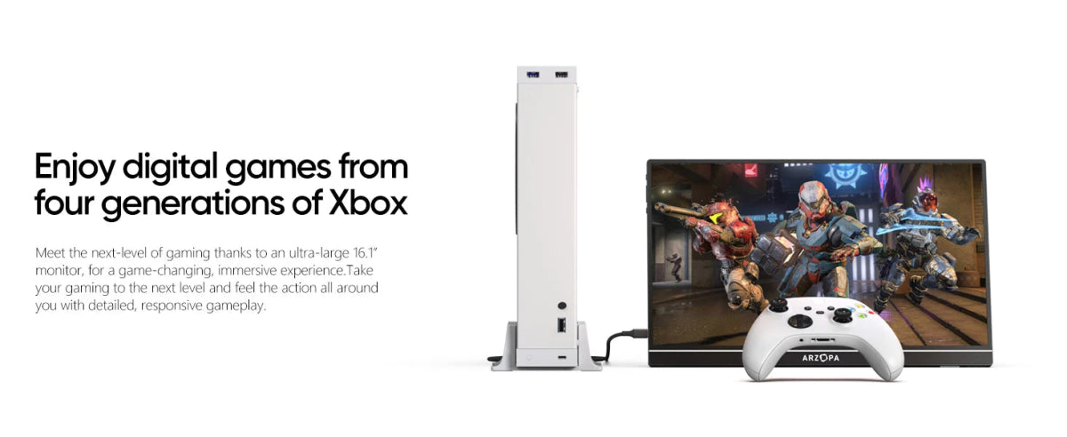 ARZOPA - 16.1 inches Portable Monitor - SalesGearTech.com