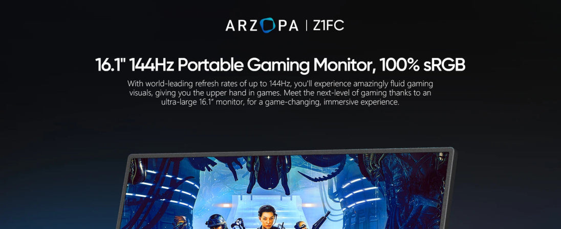 ARZOPA - 16.1 inches Portable Monitor - SalesGearTech.com