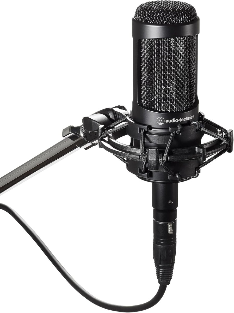 Audio - Technica AT2035 Cardioid Condenser Microphone, Black - Sales Gear Tech