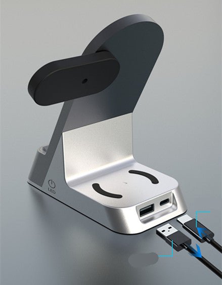 Creative Multifunctional Wireless Charging With Alarm Clock - Sales Gear Tech