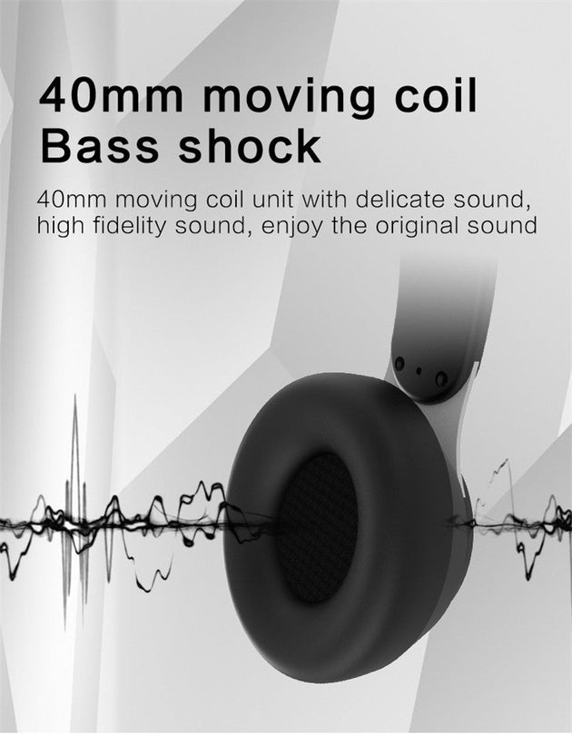 Dragon Wireless Bluetooth 5.0 Gaming Headset with TF card slot - Sales Gear Tech