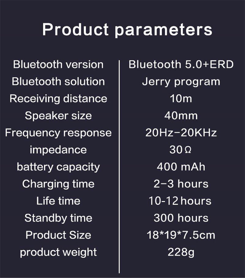 Dragon Wireless Bluetooth 5.0 Gaming Headset with TF card slot - Sales Gear Tech