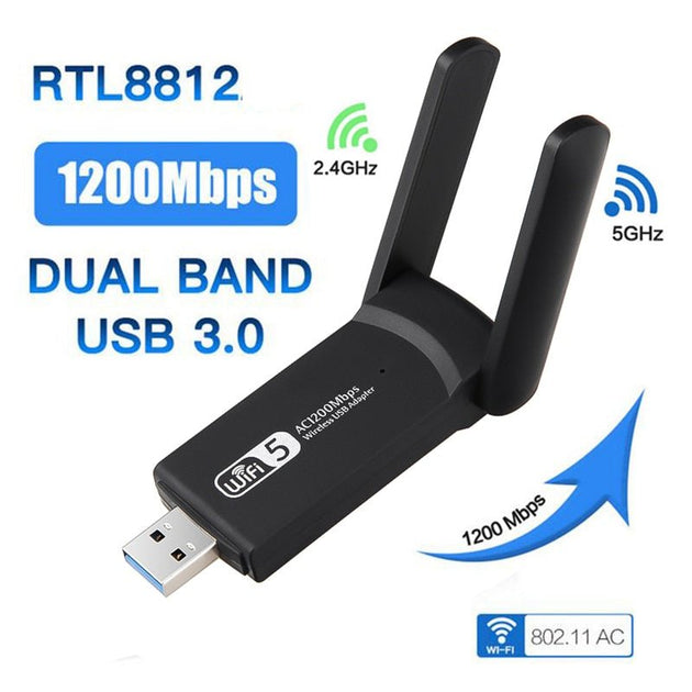 Dual Band 1200mps WiFi Adapter - Sales Gear Tech