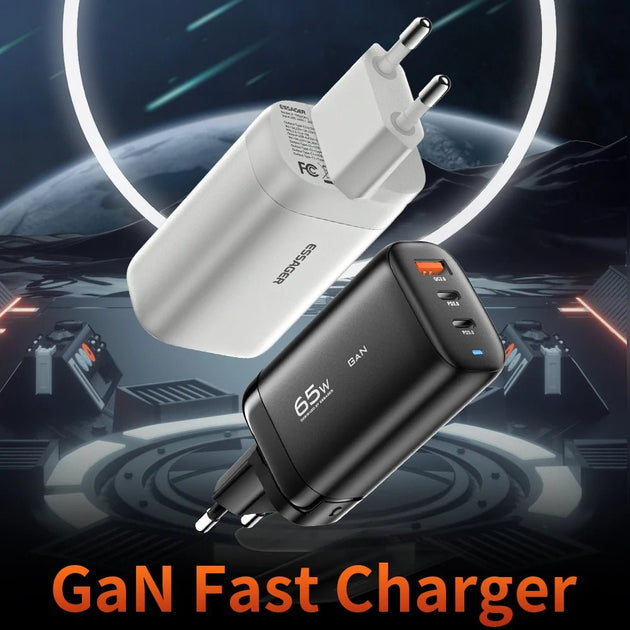 Essager 65W GaN USB - C Charger Fast Charge for Laptop, Samsung, iPhone 14/13, QC3.0 PD3.0 - Sales Gear Tech