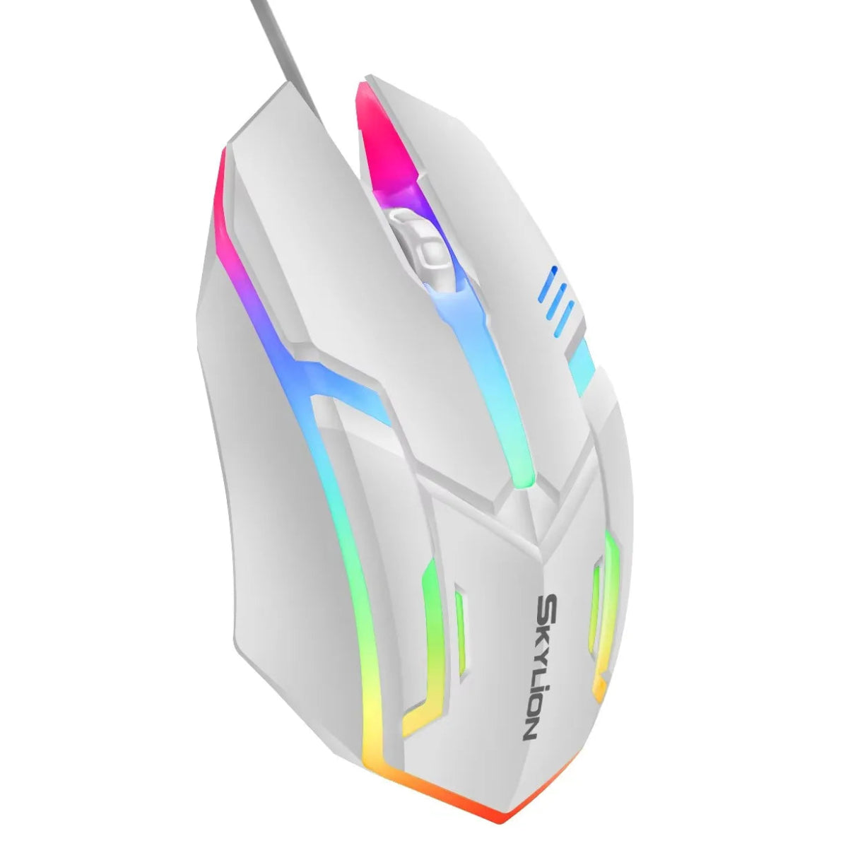 F1 Wired 3 Keys Mouse Colorful Lighting Gaming and Office For Microsoft Windows and Apple IOS System - Sales Gear Tech