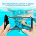 FONKEN Full View Waterproof Phone Case Transparent Dry Bag for Swimming, Snow & Rain - Sales Gear Tech
