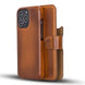 Full Leather Coating Detachable Wallet Case for Apple iPhone 13 Series - Sales Gear Tech