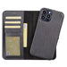 Full Leather Coating Detachable Wallet Case for Apple iPhone 13 Series - Sales Gear Tech
