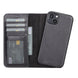 Full Leather Coating Detachable Wallet Case for Apple iPhone 13 Series - Sales Gear Tech