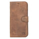 Full Leather Coating Detachable Wallet Case for Apple iPhone 13 Series - Sales Gear Tech