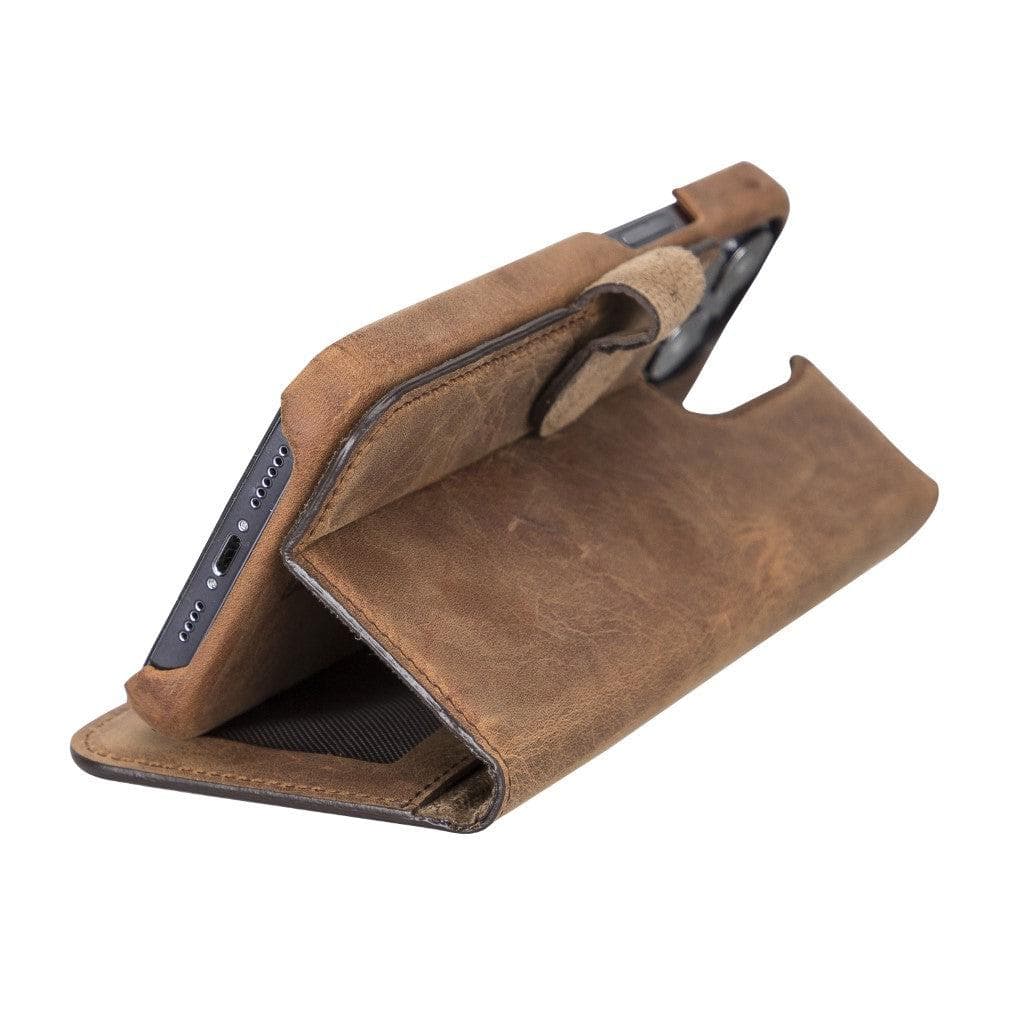 Full Leather Coating Detachable Wallet Case for Apple iPhone 13 Series - Sales Gear Tech