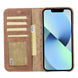 Full Leather Coating Detachable Wallet Case for Apple iPhone 13 Series - Sales Gear Tech