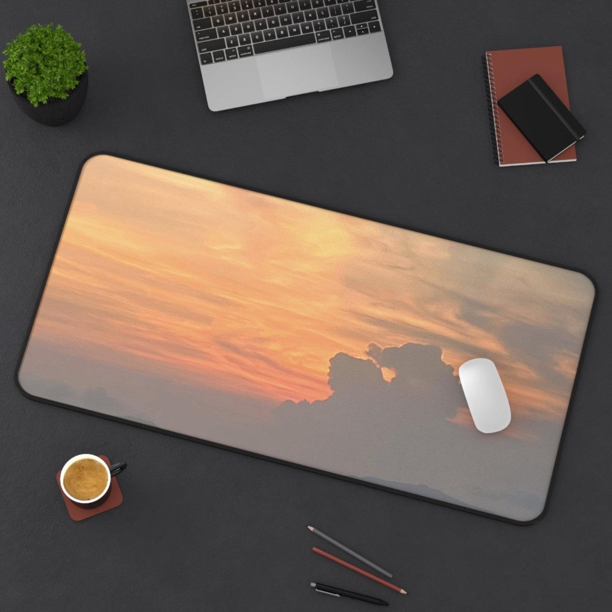 Golden Horizon Desk Mat - Sales Gear Tech