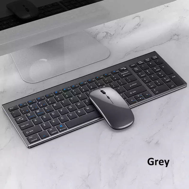 High quality 2.4G Bluetooth wireless rechargeable mouse keyboard combos - SalesGearTech.com