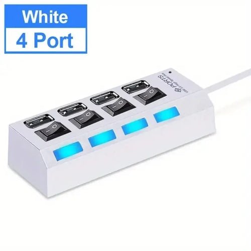 High Speed 4/7 Ports USB HUB 2.0 Adapter Expander Multi USB Splitter - Sales Gear Tech