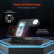 Hypergear 3 - in - 1 Wireless Charging Dock Black (15328 - HYP) - Sales Gear Tech