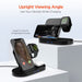 Hypergear 3 - in - 1 Wireless Charging Dock Black (15328 - HYP) - Sales Gear Tech