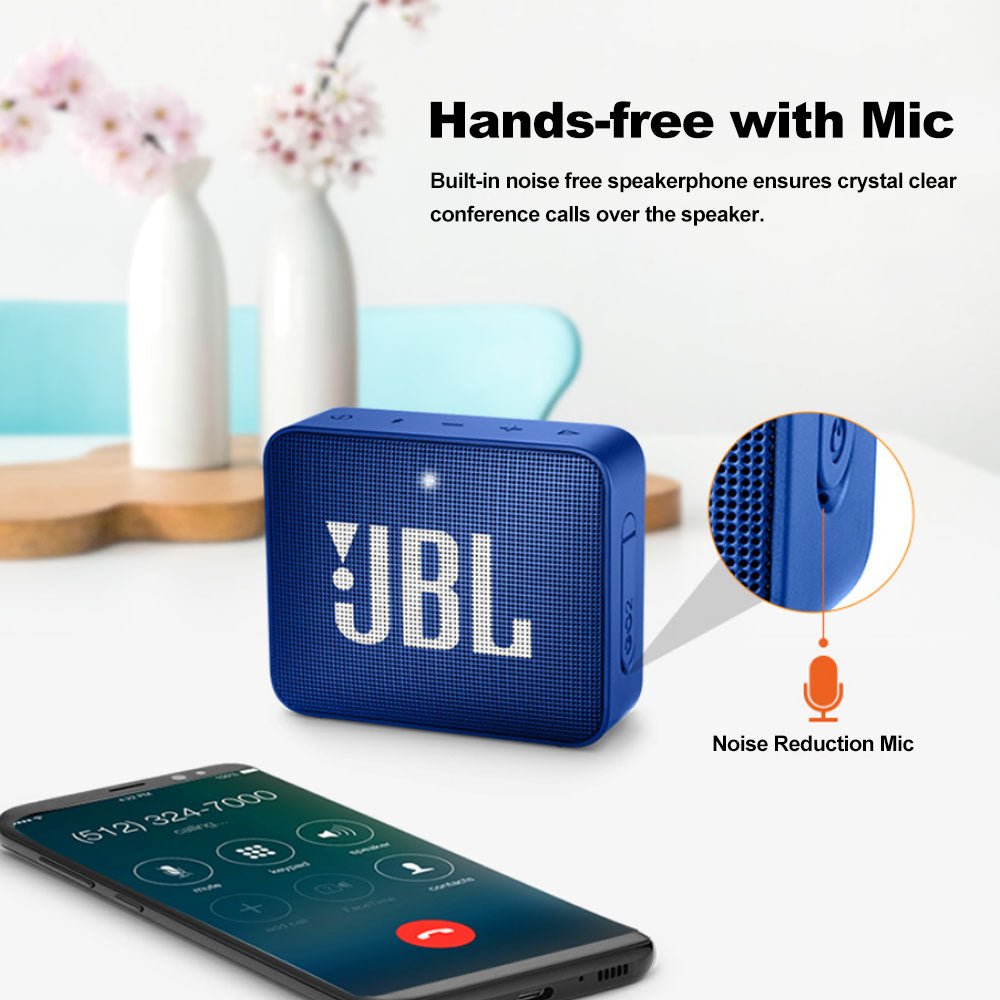 JBL GO 2 Wireless Bluetooth Speaker IPX7 Waterproof With Mic - Sales Gear Tech